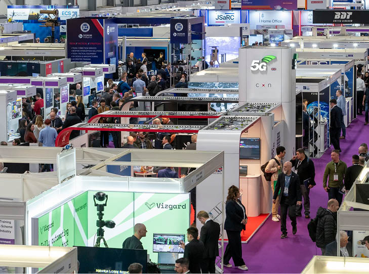 Security and Policing exhibition floor